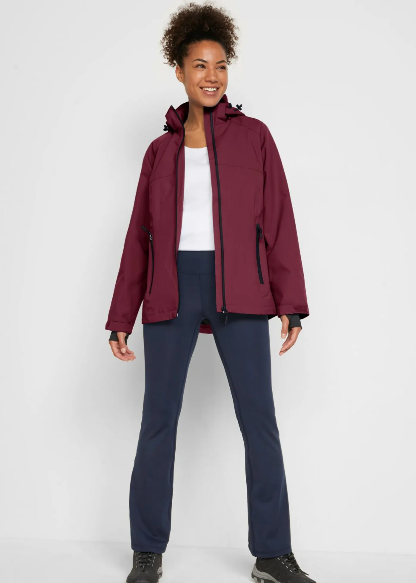Hot Chaqueta funcional impermeable con detalles reflectantes Mujer Chaquetas Y Abrigos