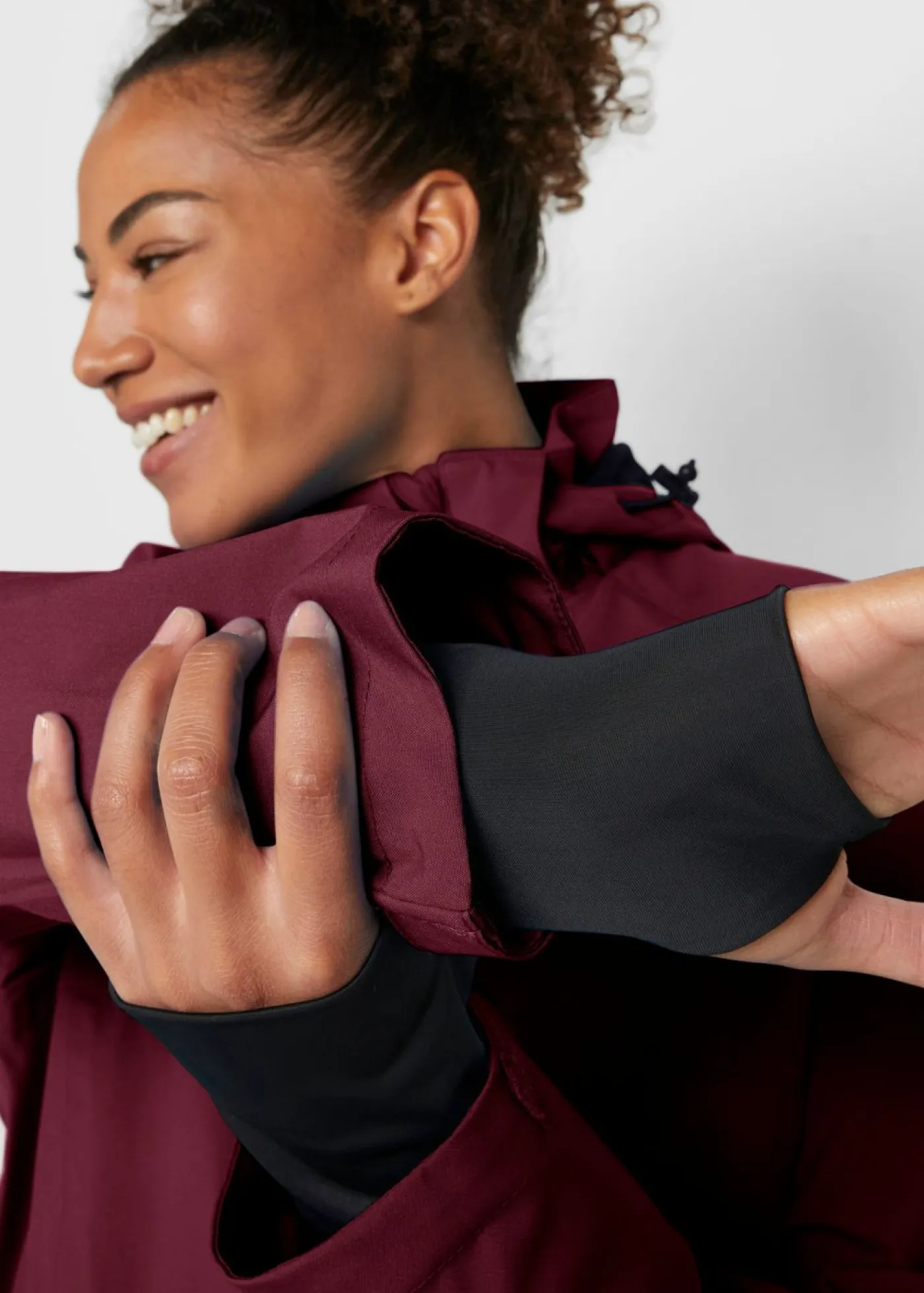 Hot Chaqueta funcional impermeable con detalles reflectantes Mujer Chaquetas Y Abrigos
