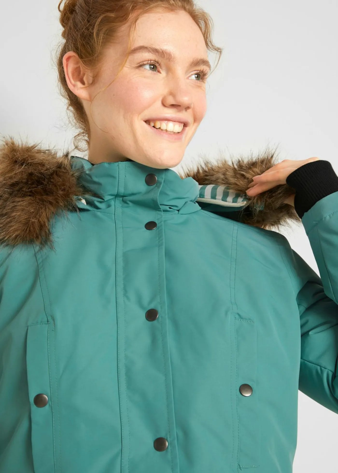 Clearance Chaqueta funcional outdoor con capucha Mujer Chaquetas Y Abrigos
