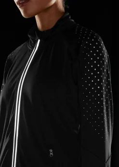 Online Chaqueta funcional térmica con estampado reflectante Mujer Ropa Térmica|Ropa Para El Aire Libre