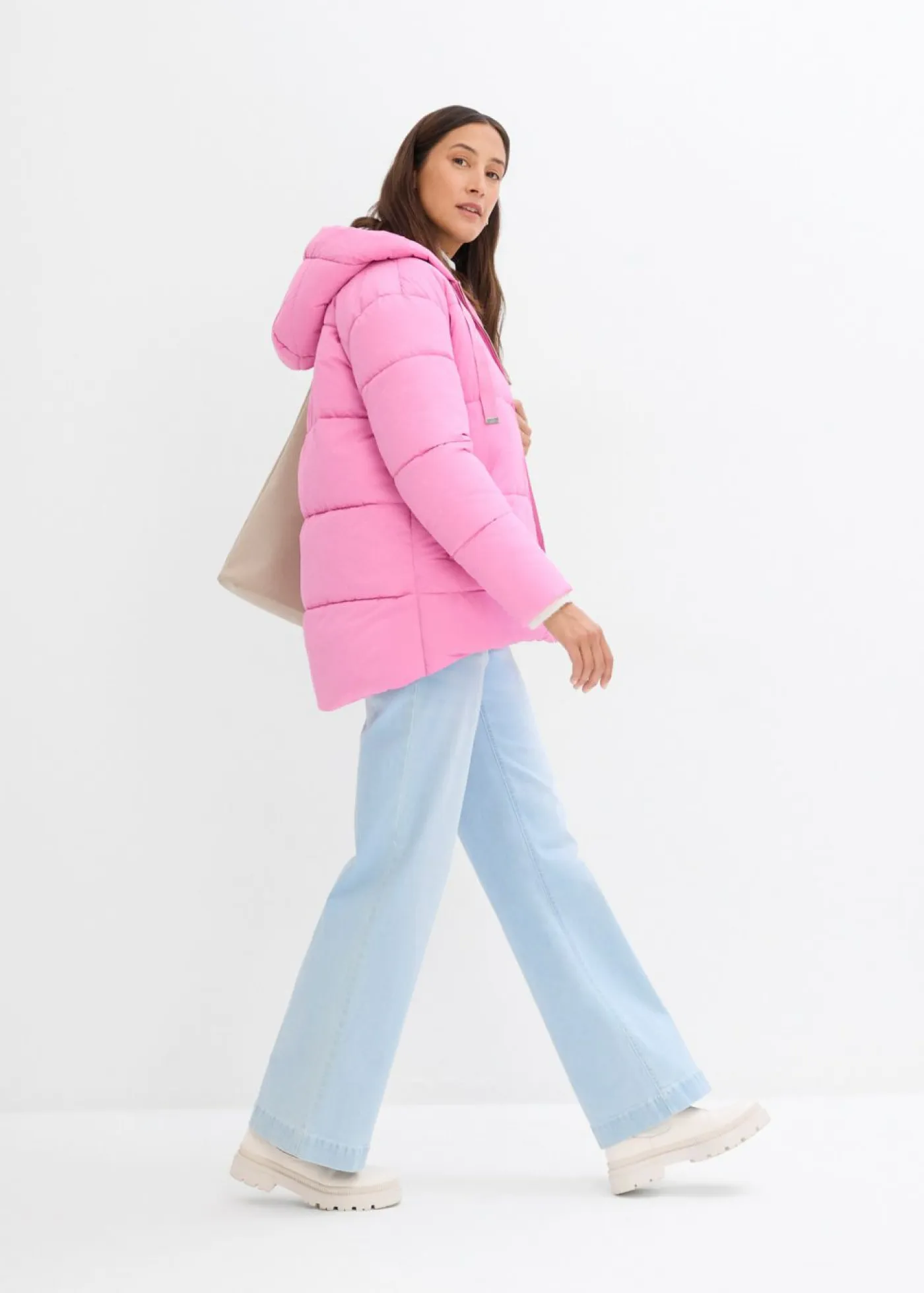 Discount Chaqueta guateada con corte holgado Mujer Chaquetas Y Abrigos