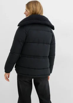 Best Chaqueta guateada con cuello de pelo Mujer Chaquetas Y Abrigos