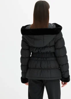 Outlet Chaqueta guateada con pelo sintético Mujer Chaquetas Y Abrigos