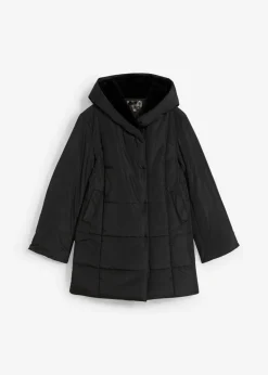 Hot Chaqueta guateada con ribete de piel sintética Mujer Chaquetas Y Abrigos