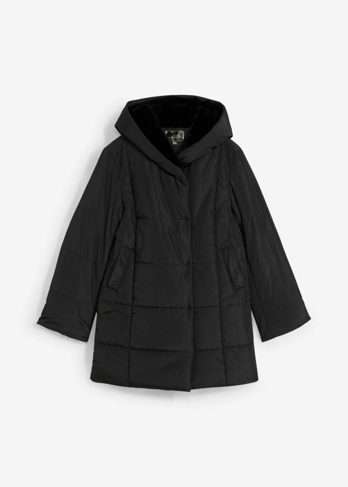 Hot Chaqueta guateada con ribete de piel sintética Mujer Chaquetas Y Abrigos