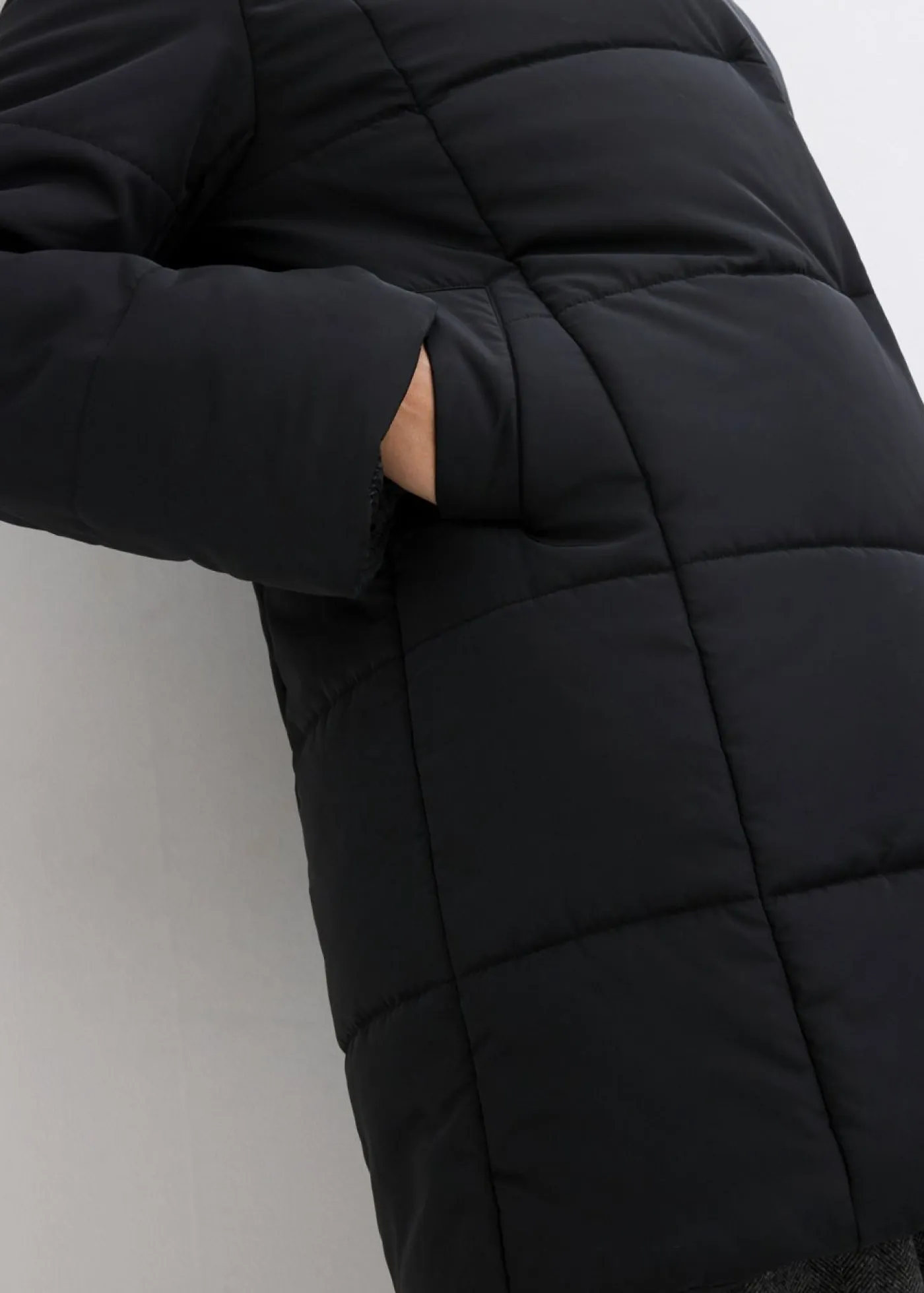 Hot Chaqueta guateada con ribete de piel sintética Mujer Chaquetas Y Abrigos