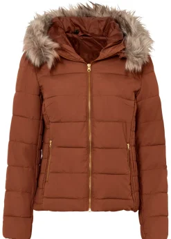 New Chaqueta guateada de poliéster reciclado Mujer Chaquetas Y Abrigos
