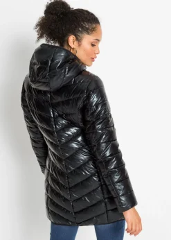 Online Chaqueta guateada efecto metalizado Mujer Chaquetas Y Abrigos