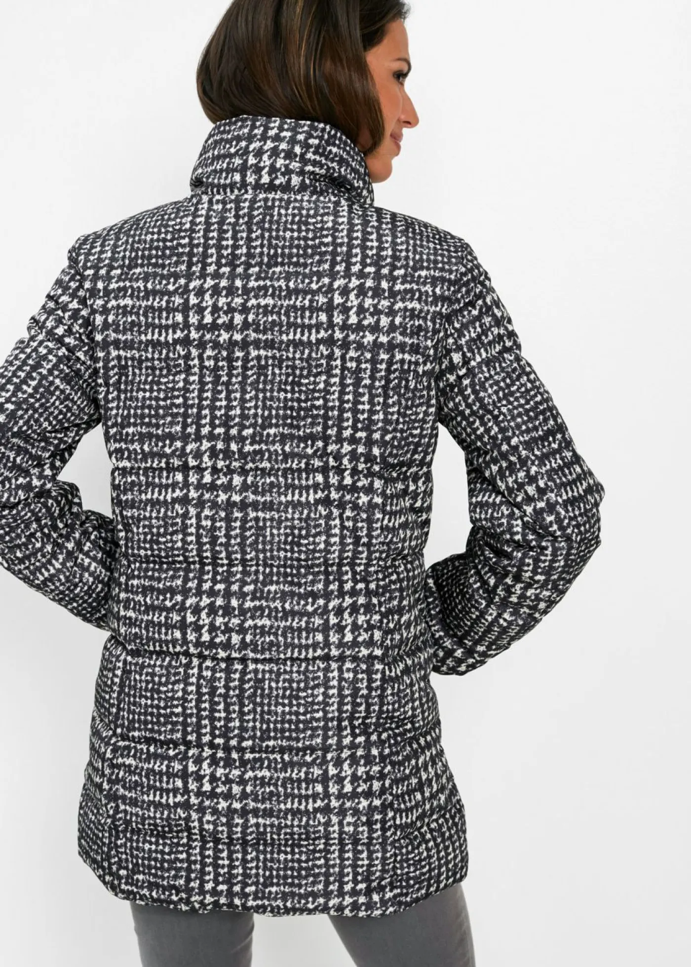 Chaqueta guateada larga Mujer Chaquetas Y Abrigos