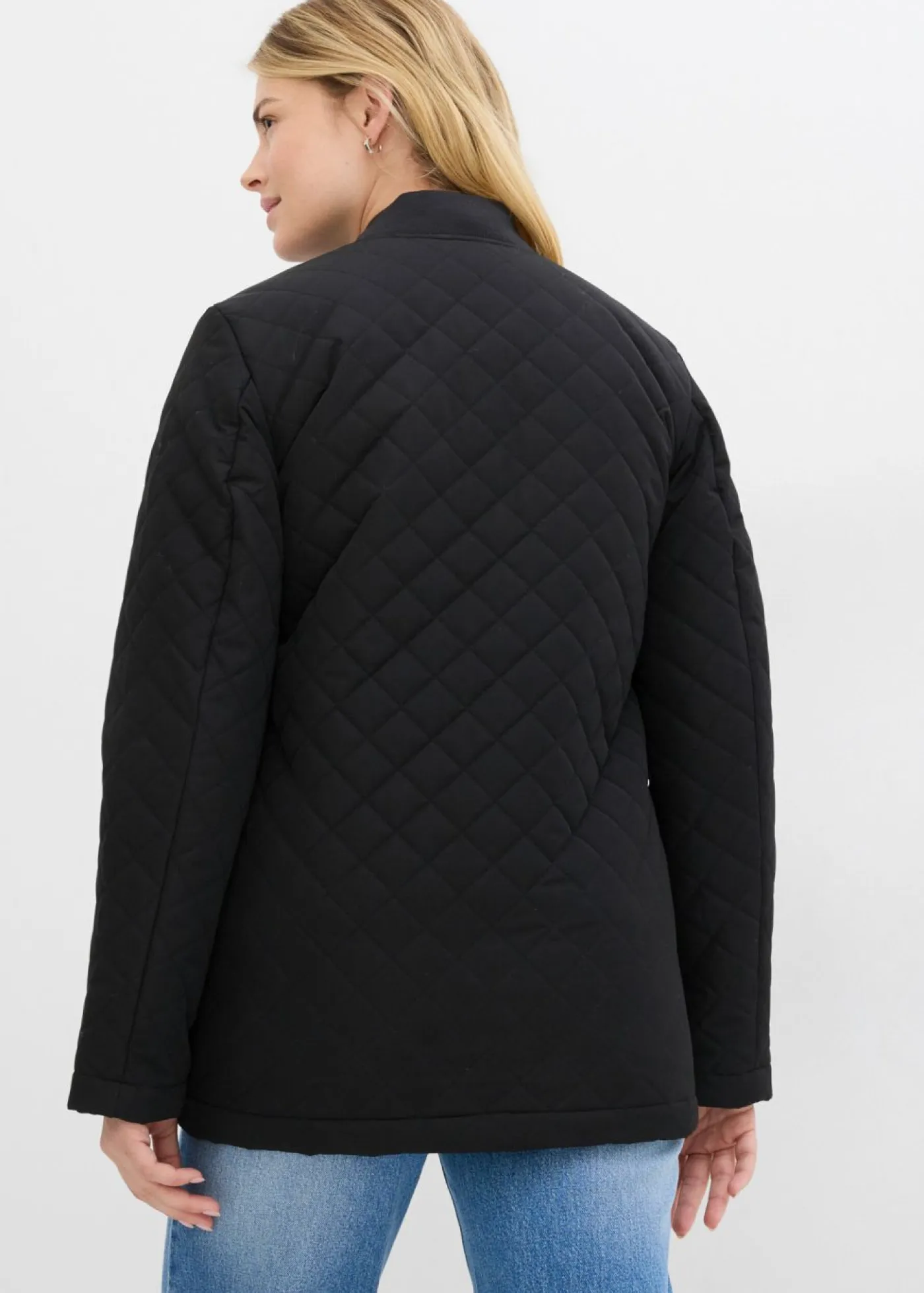Chaqueta guateada larga Mujer Chaquetas Y Abrigos