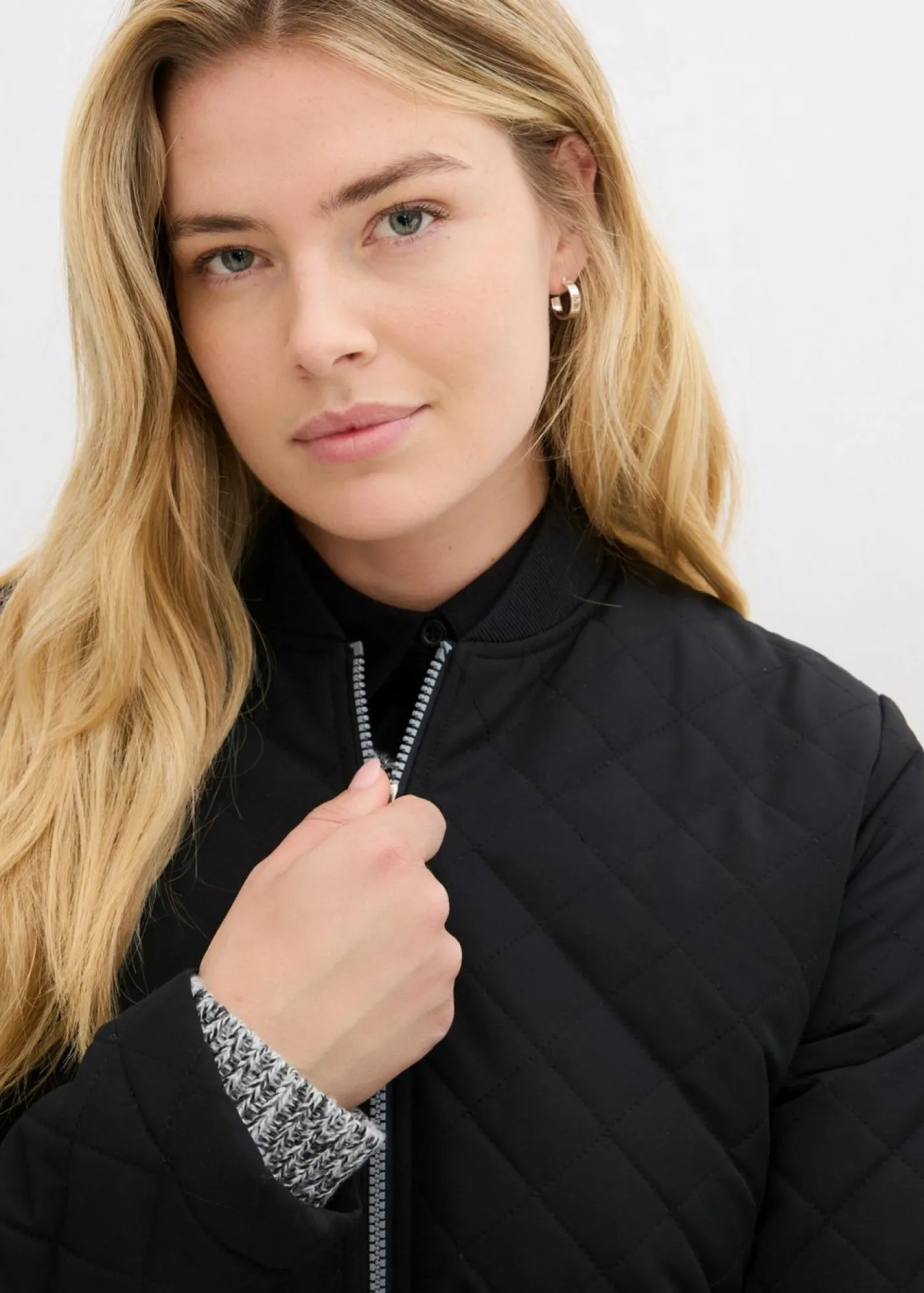 Chaqueta guateada larga Mujer Chaquetas Y Abrigos