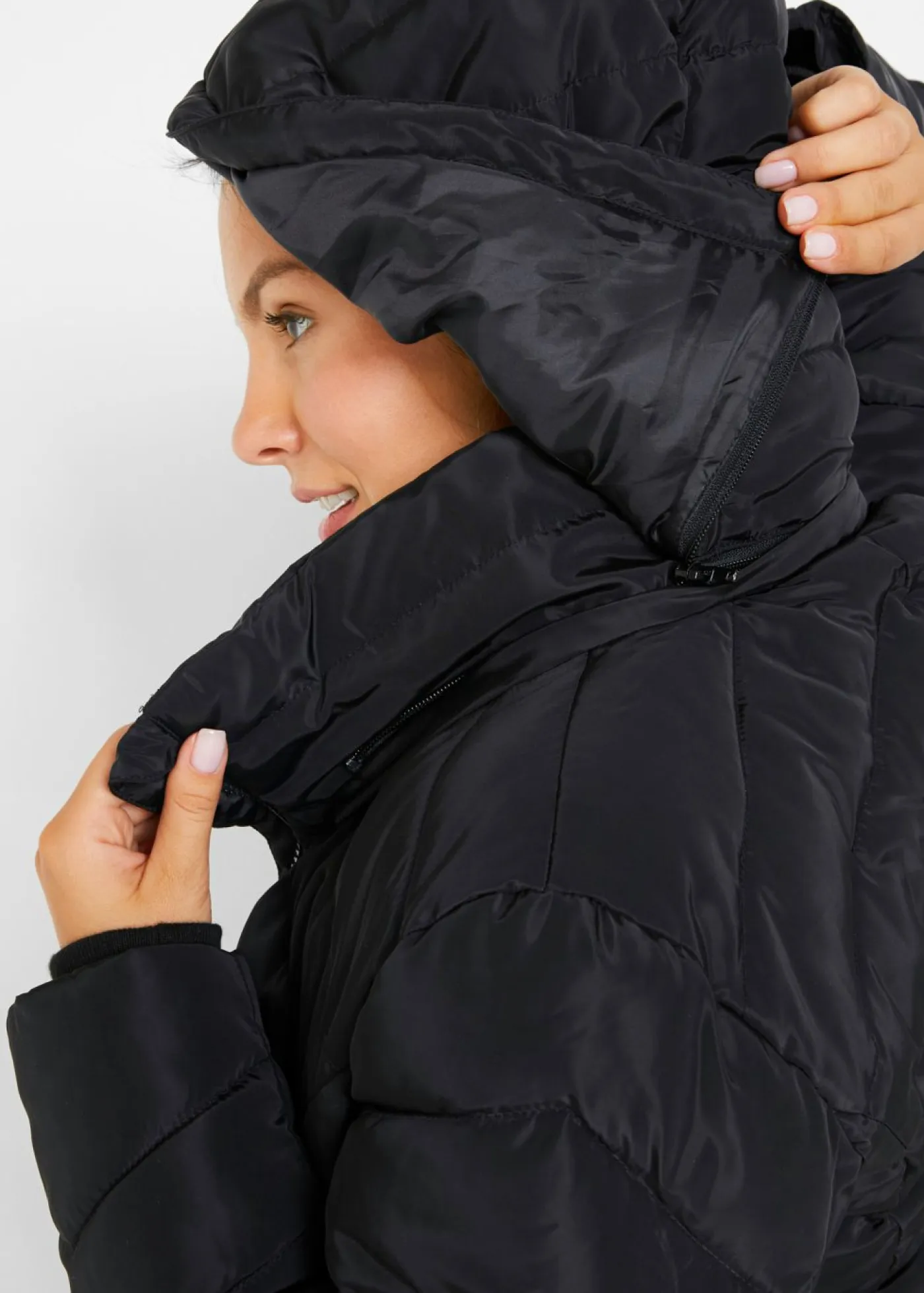 Best Chaqueta guateada ligera con capucha desmontable Mujer Chaquetas Y Abrigos