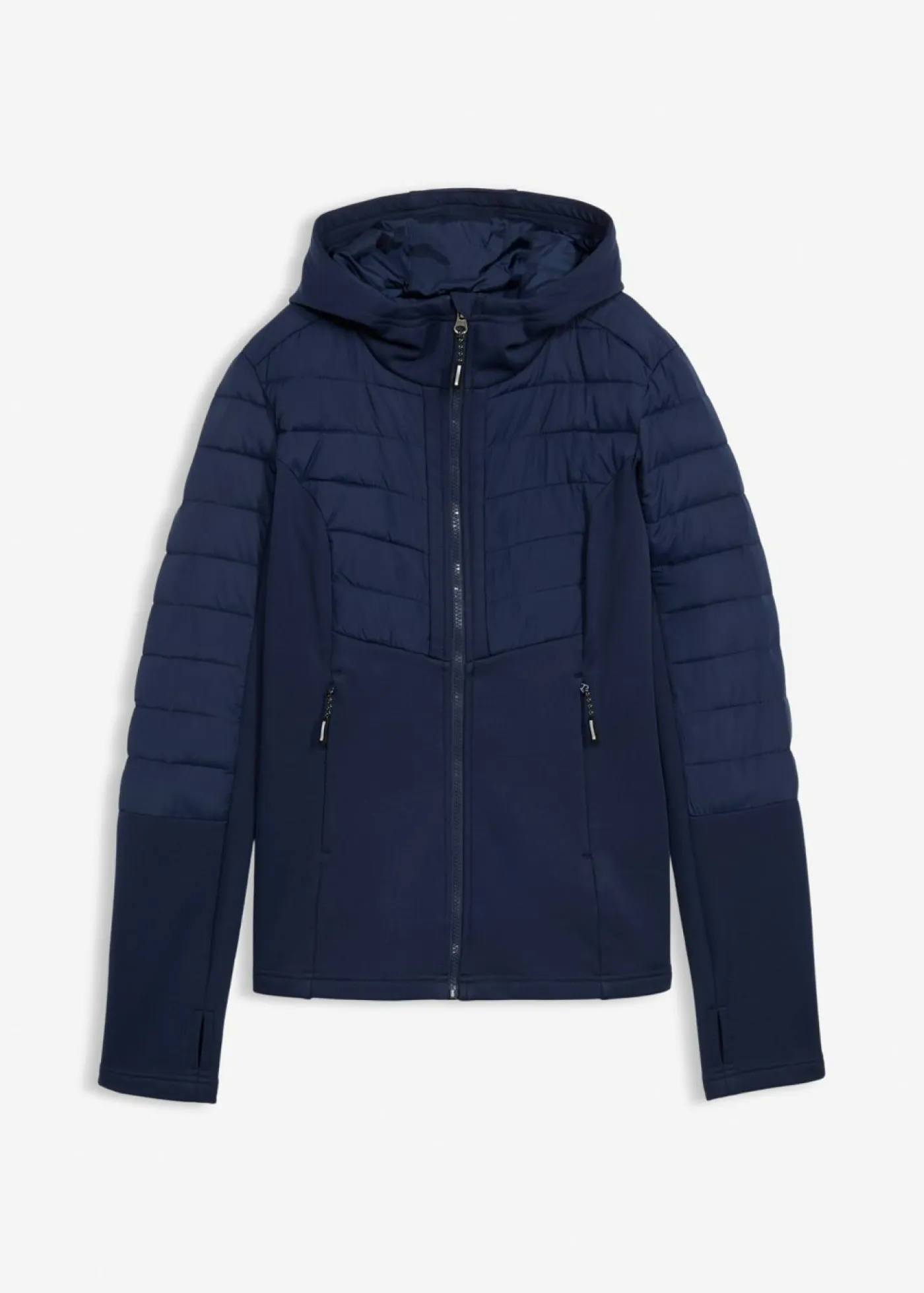 Best Chaqueta híbrida repelente al agua con inserciones acolchadas y de softshell Mujer Chaquetas Y Abrigos