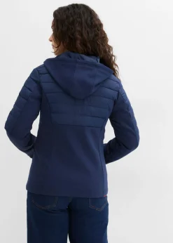 Best Chaqueta híbrida repelente al agua con inserciones acolchadas y de softshell Mujer Chaquetas Y Abrigos