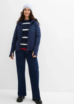 Best Chaqueta híbrida repelente al agua con inserciones acolchadas y de softshell Mujer Chaquetas Y Abrigos