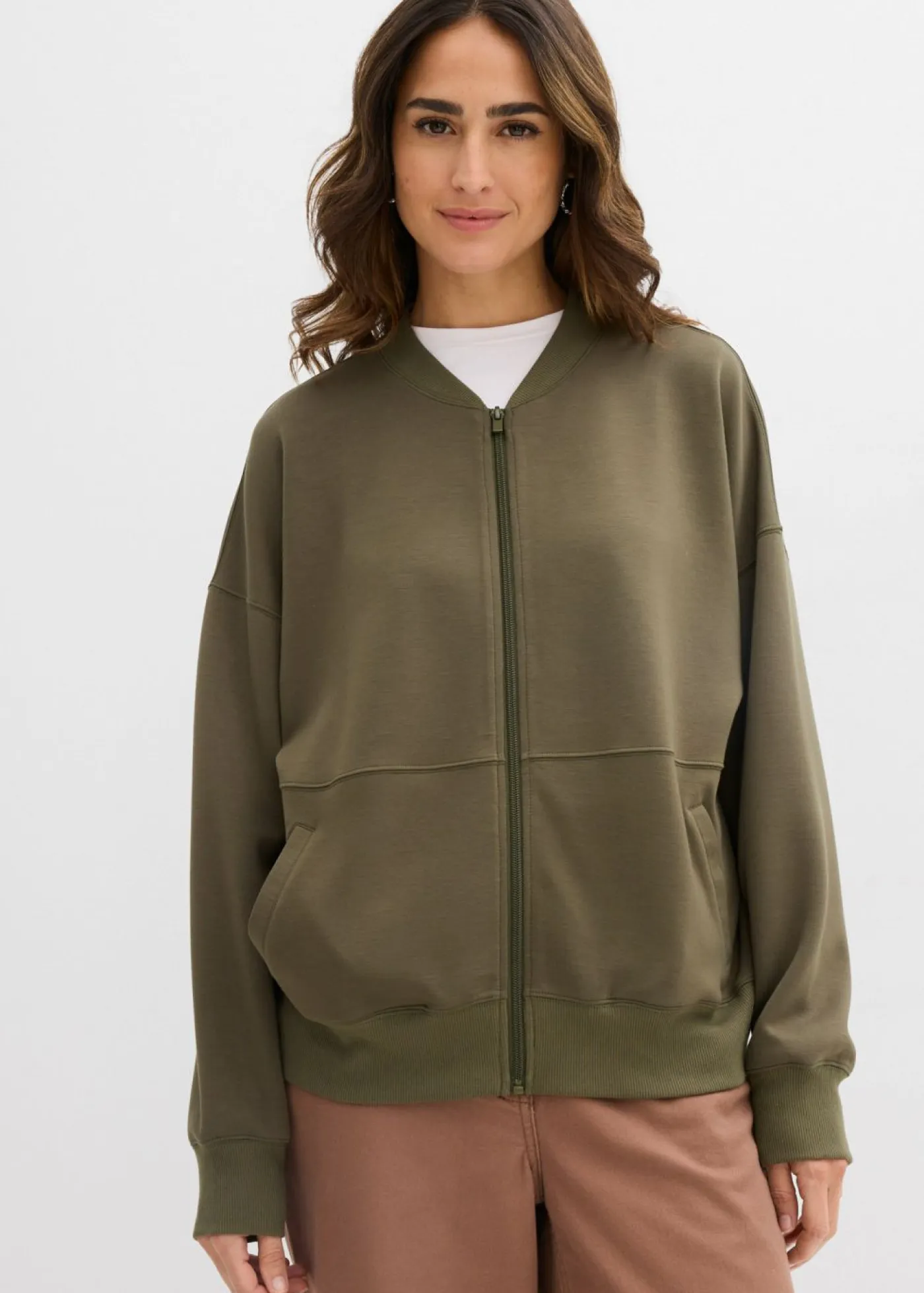 Sale Chaqueta holgada de chándal de neopreno Mujer Ropa Cómoda