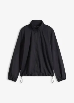 New Chaqueta holgada de chándal de algodón resistente Mujer Ropa Deportiva|Chaquetas Y Abrigos