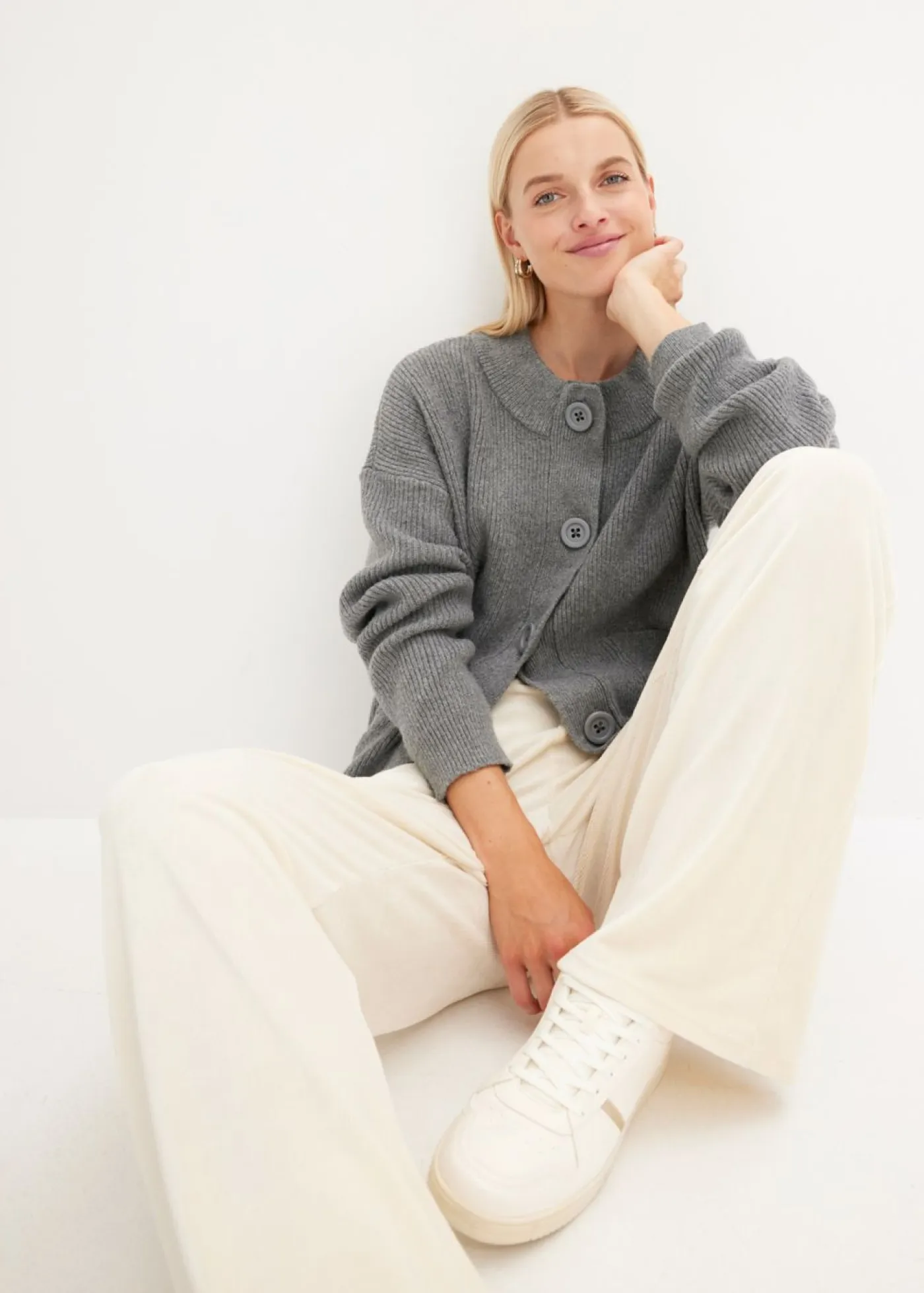 Best Chaqueta holgada de punto Mujer Jerséis|Ropa De Punto