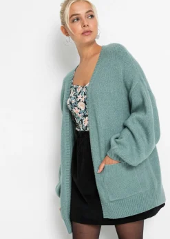 Online Chaqueta holgada de punto Mujer Jerséis|Ropa De Punto