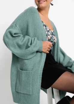 Online Chaqueta holgada de punto Mujer Jerséis|Ropa De Punto
