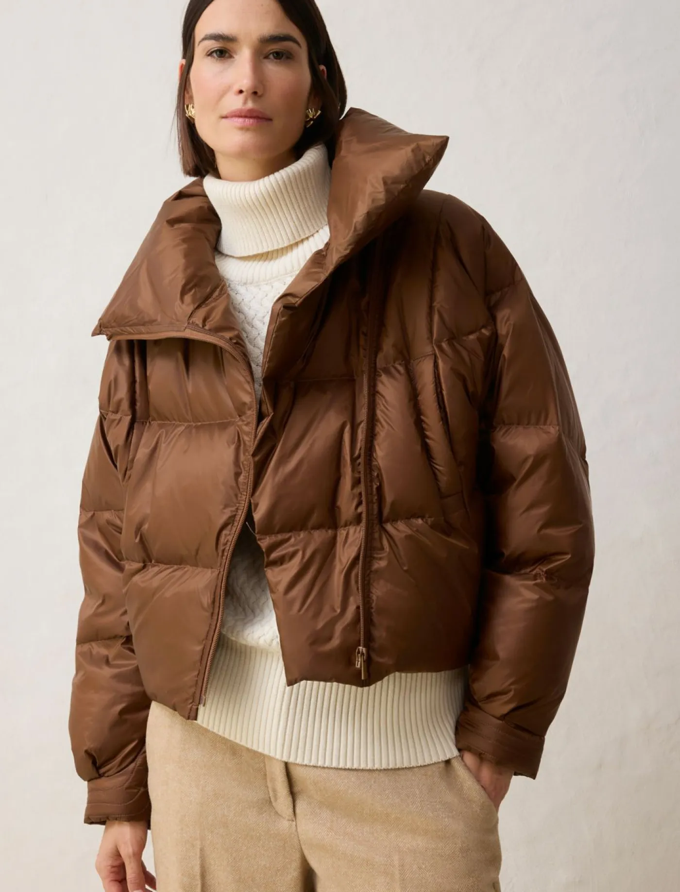 Discount Chaqueta impermeable con plumón reciclado Mujer Premium|Chaquetas Y Abrigos