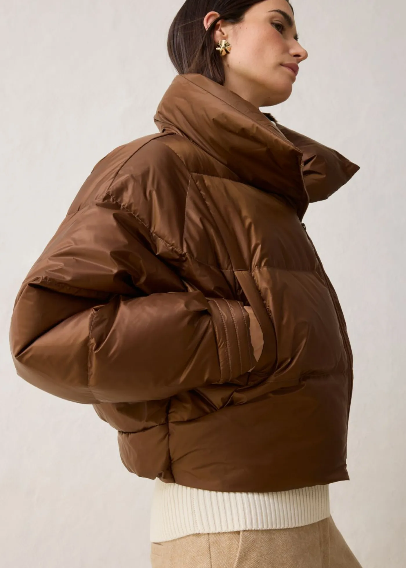 Discount Chaqueta impermeable con plumón reciclado Mujer Premium|Chaquetas Y Abrigos