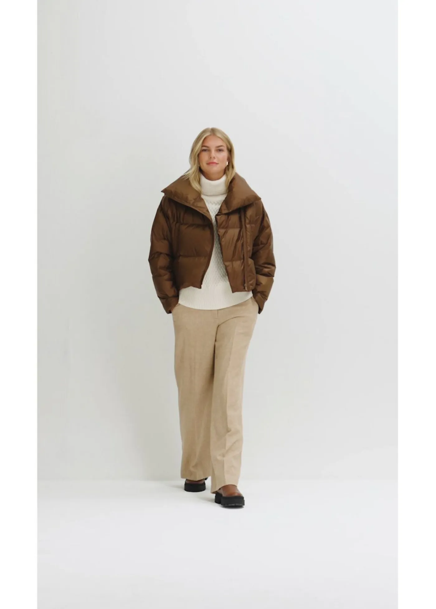 Discount Chaqueta impermeable con plumón reciclado Mujer Premium|Chaquetas Y Abrigos
