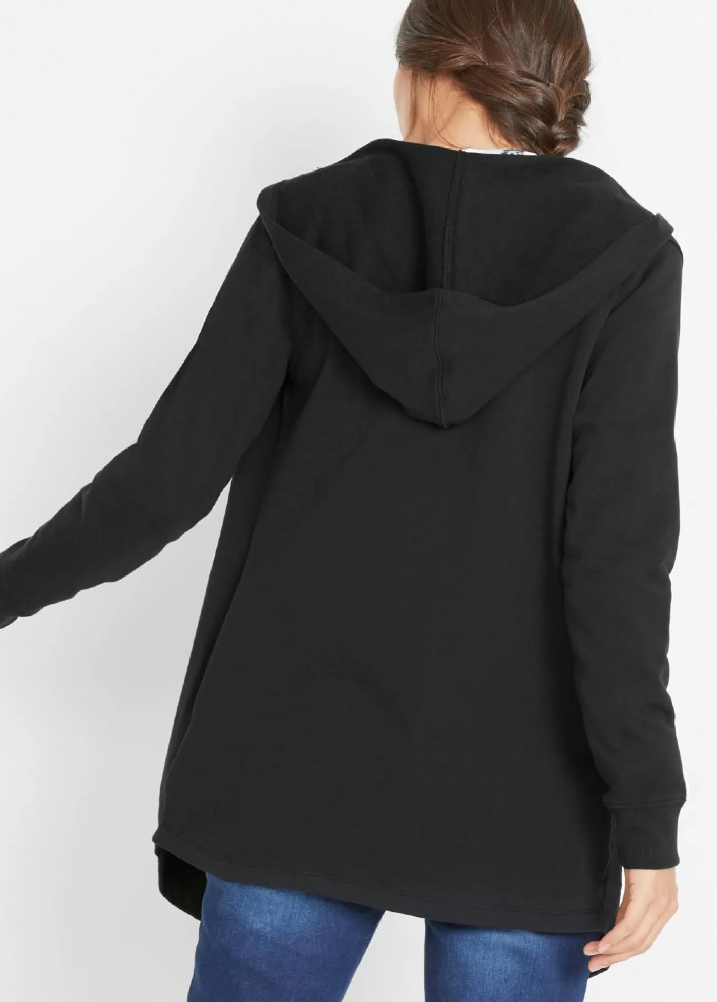 New Chaqueta larga de chándal de algodón suave Mujer Ropa Cómoda