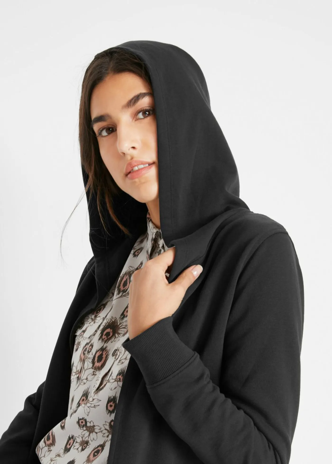 New Chaqueta larga de chándal de algodón suave Mujer Ropa Cómoda