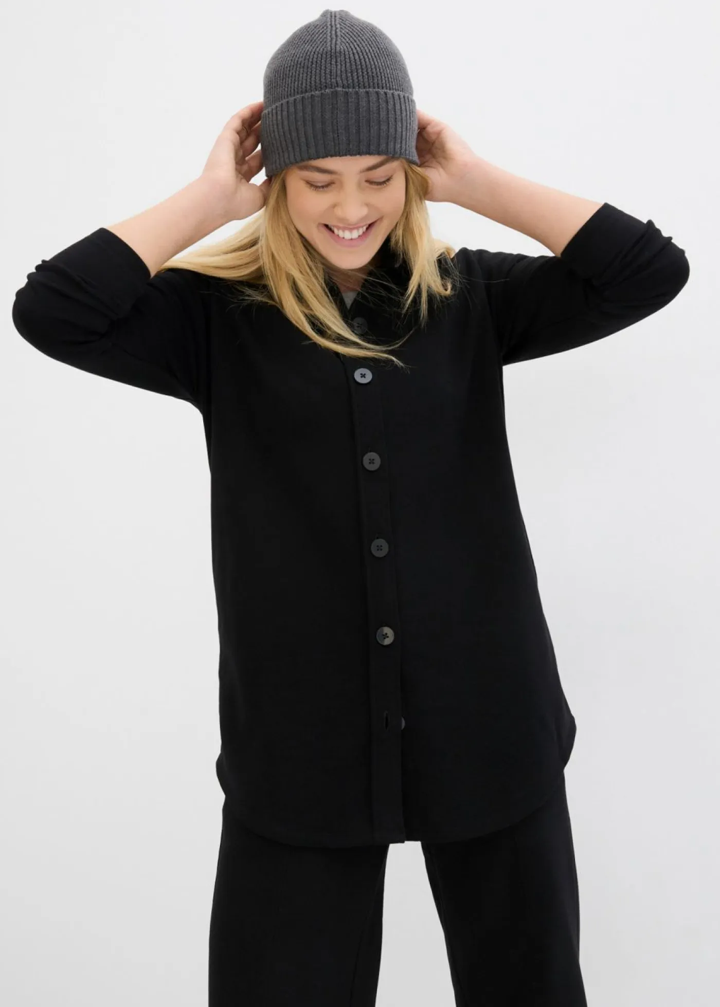 Best Chaqueta larga de chándal con bolsillos Mujer Ropa Cómoda