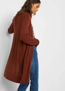 Outlet Chaqueta larga de punto Mujer Básicos|Jerséis