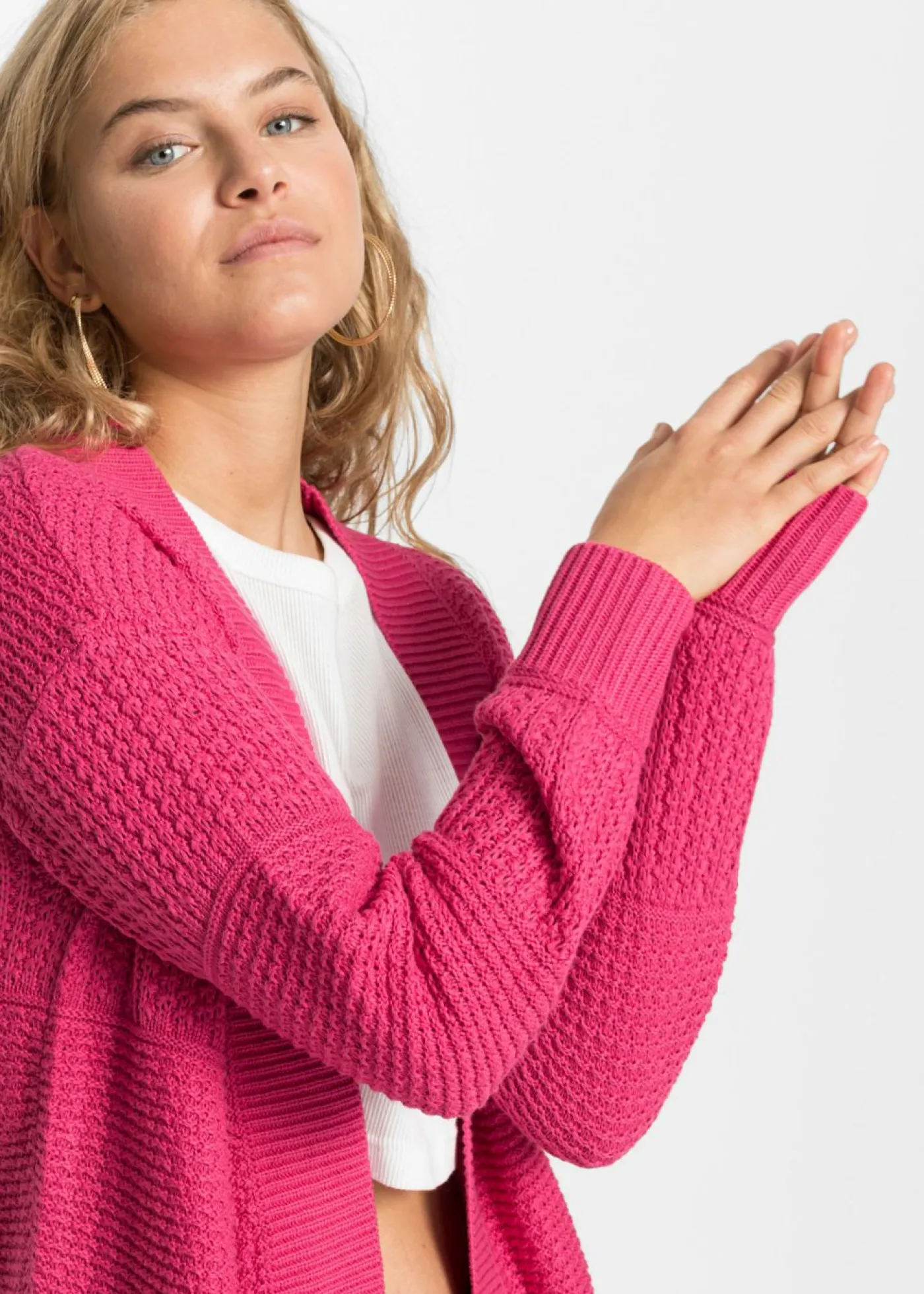 New Chaqueta larga de punto Mujer Jerséis|Ropa De Punto