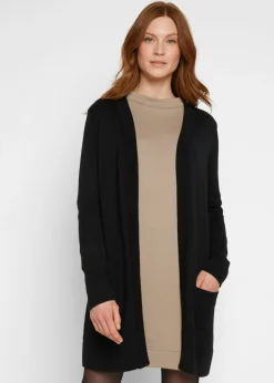Sale Chaqueta larga de punto Mujer Básicos|Jerséis