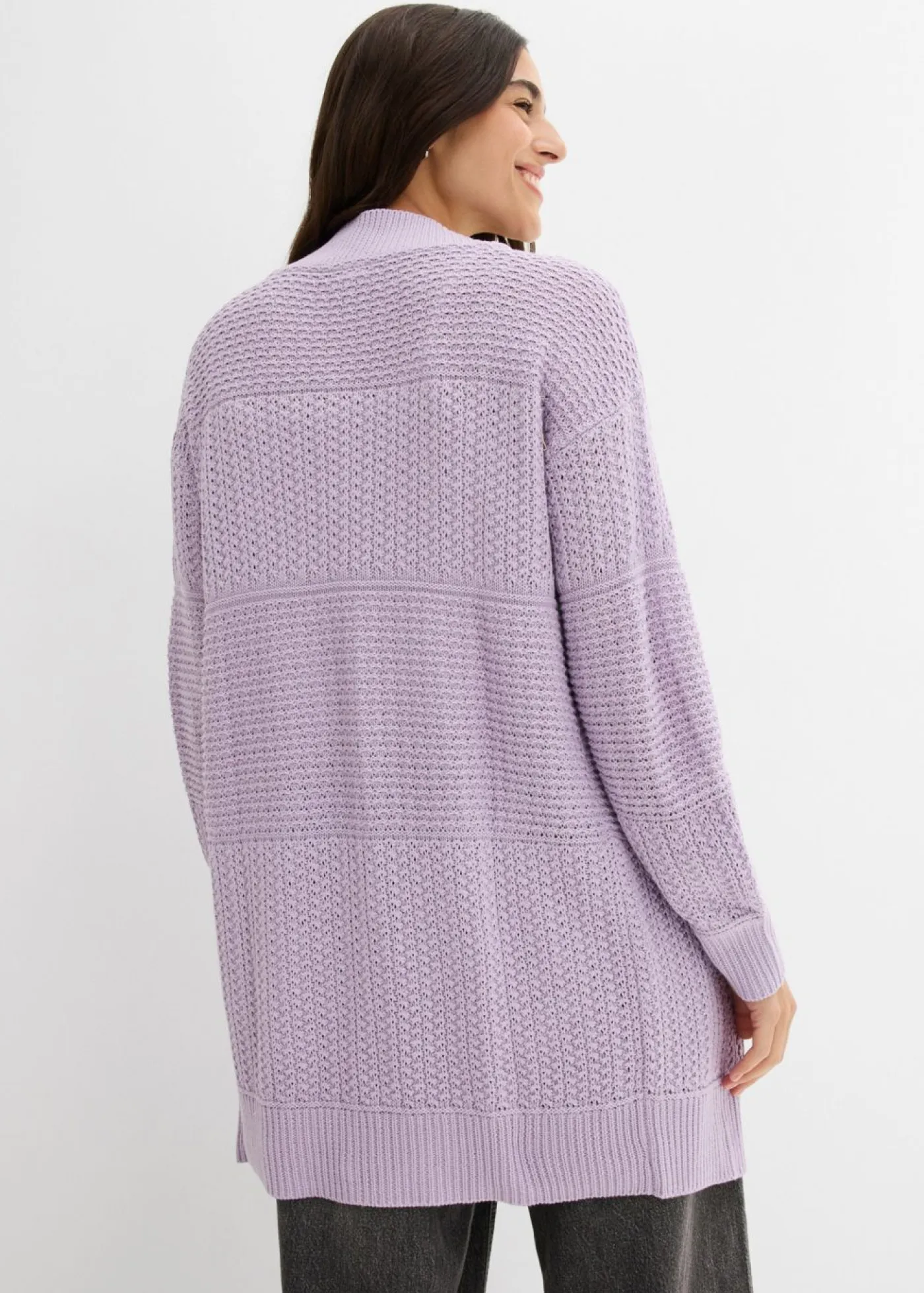 Best Chaqueta larga de punto Mujer Jerséis|Ropa De Punto