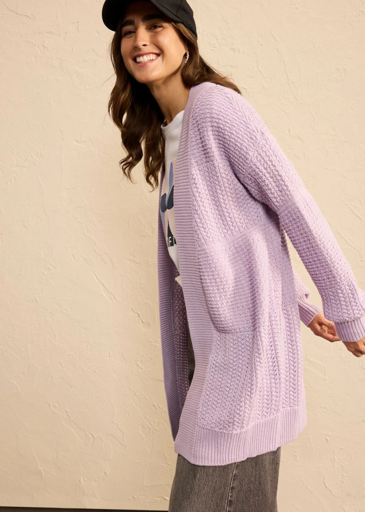 Best Chaqueta larga de punto Mujer Jerséis|Ropa De Punto