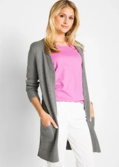 Best Chaqueta larga de punto Mujer Básicos|Jerséis