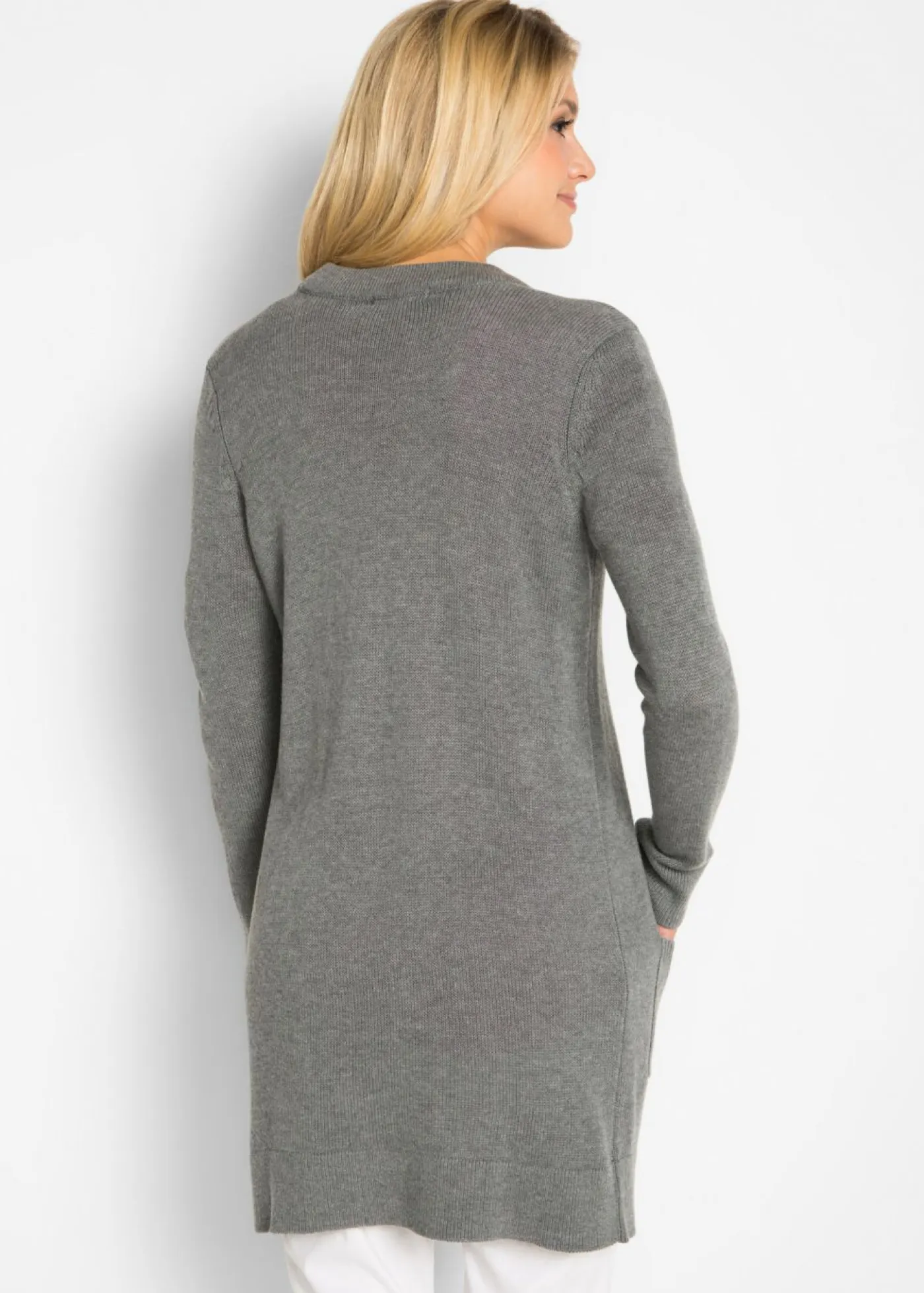 Best Chaqueta larga de punto Mujer Básicos|Jerséis