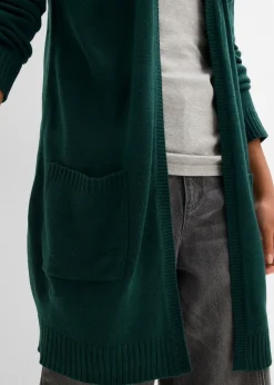 New Chaqueta larga de punto Mujer Básicos|Jerséis
