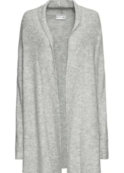 Chaqueta larga de punto con cuello tipo chal Mujer Jerséis|Ropa De Punto