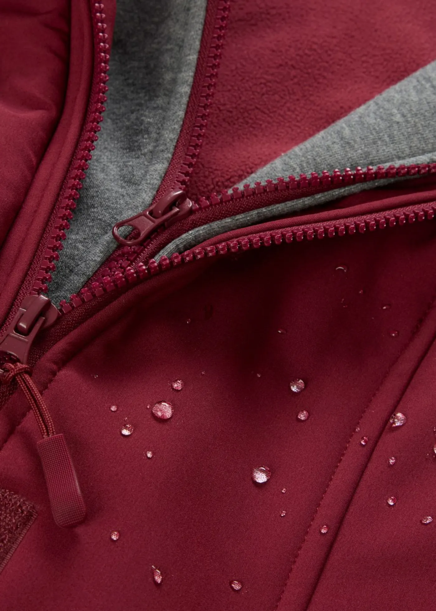 New Chaqueta larga de softshell, repelente al agua, aspecto 2 en 1 Mujer Chaquetas Y Abrigos