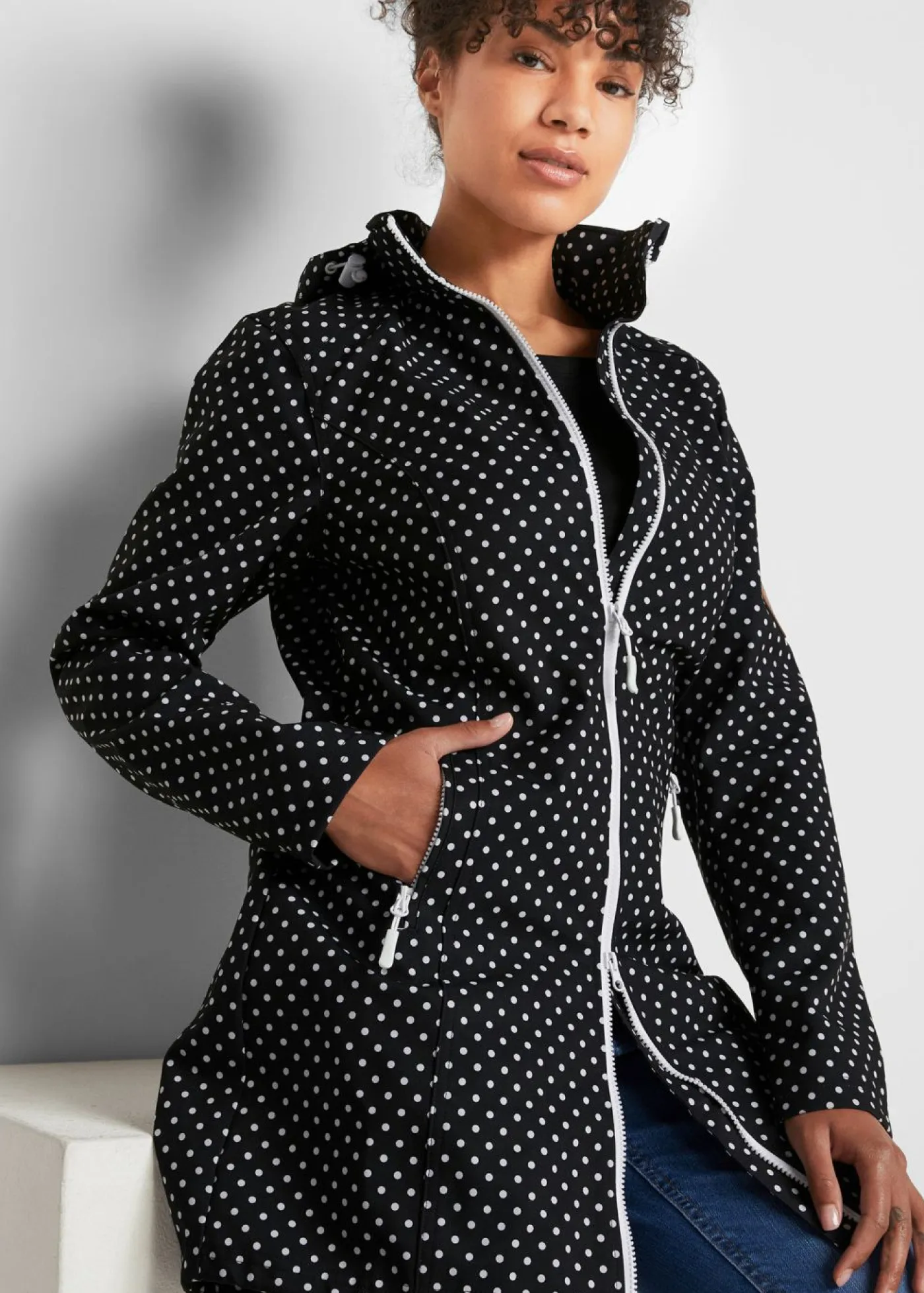 Outlet Chaqueta larga de Softshell Mujer Chaquetas Y Abrigos