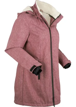 Outlet Chaqueta larga funcional impermeable para exteriores con forro polar Mujer Chaquetas Y Abrigos
