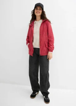 Sale Chaqueta ligera de entretiempo con capucha Mujer Chaquetas Y Abrigos