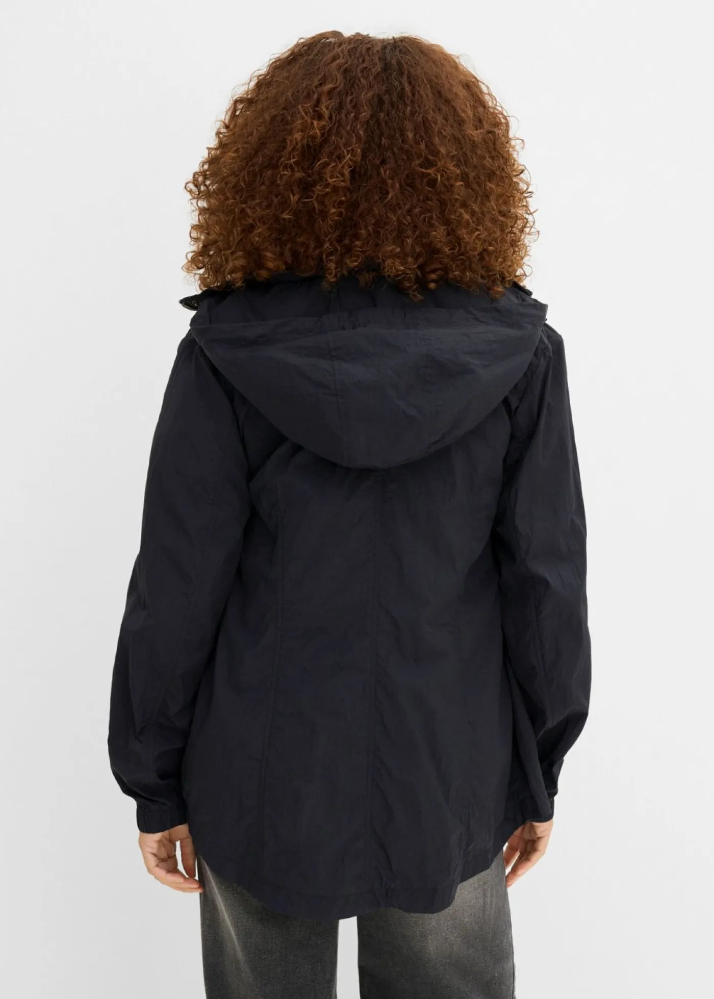 Clearance Chaqueta ligera de entretiempo con capucha Mujer Chaquetas Y Abrigos