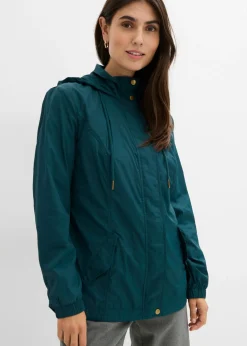 Online Chaqueta ligera de entretiempo con capucha Mujer Chaquetas Y Abrigos
