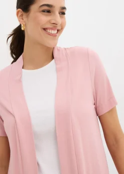 Outlet Chaqueta ligera de viscosa suave Mujer Básicos|Camisetas
