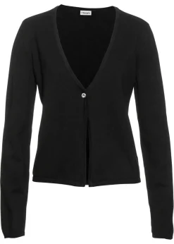 Online Chaqueta lisa de punto fino Mujer Jerséis|Ropa De Punto