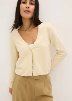 Clearance Chaqueta lisa de punto fino Mujer Jerséis|Ropa De Punto