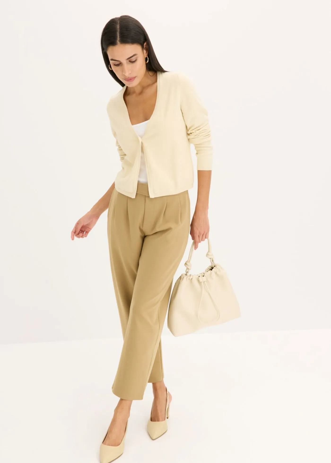 Clearance Chaqueta lisa de punto fino Mujer Jerséis|Ropa De Punto