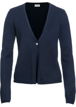 Outlet Chaqueta lisa de punto fino Mujer Jerséis|Ropa De Punto